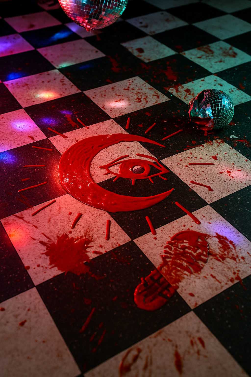 Símbolo deixado na cena do crime